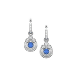 Load image into Gallery viewer, Dazzling Lab Grown Diamond Hoops By Stefee Jewels