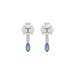 Load image into Gallery viewer, Bright Beginnings Lab Grown Diamond Drop Earrings by Stefee Jewels