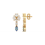 Load image into Gallery viewer, Bright Beginnings Lab Grown Diamond Drop Earrings by Stefee Jewels