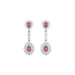 Load image into Gallery viewer, Classic Round Lab Grown Diamond Ear Studs By Stefee Jewels