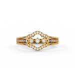 Load image into Gallery viewer, The Connected Stones Lab Grown Diamond Ring by Stefee Jewels