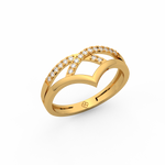 Load image into Gallery viewer, Crown Lab Grown Diamond Ring by Stefee Jewels
