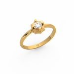 Load image into Gallery viewer, Empress Halo Lab Grown Diamond Engagement Ring by Stefee Jewels