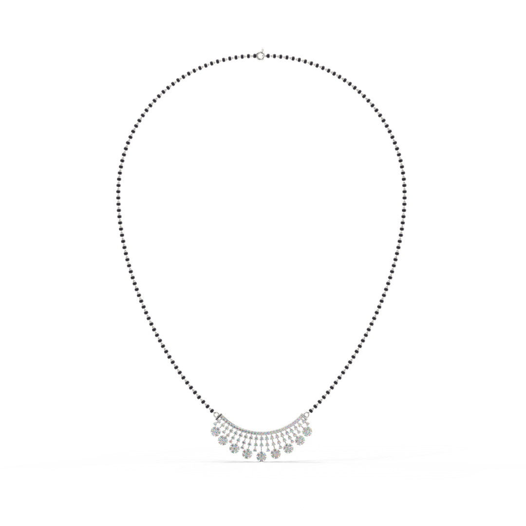 Diamond Cocktail Necklace by Stefee Jewels