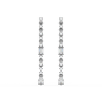 Load image into Gallery viewer, Diamond Fringe Earrings Studs By Stefee Jewels