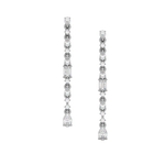 Load image into Gallery viewer, Diamond Fringe Earrings Studs By Stefee Jewels