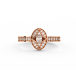 Load image into Gallery viewer, Delicate Lab Grown Diamond Band Ring by Stefee Jewels