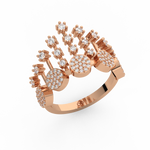 Load image into Gallery viewer, The Crown Lab Grown Diamond Ring by Stefee Jewels
