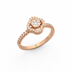 Load image into Gallery viewer, The Pear Drop Lab Grown Diamond Ring by Stefee Jewels