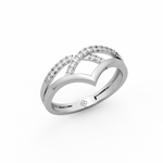 Load image into Gallery viewer, Crown Lab Grown Diamond Ring by Stefee Jewels