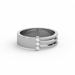 Load image into Gallery viewer, Triple Wave Lab Grown Diamond Ring by Stefee Jewels