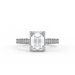 Load image into Gallery viewer, Emerald-Cut Lab Grown Diamond Ring by Stefee Jewels