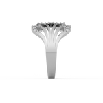 Load image into Gallery viewer, Mermaid Petals Shaped Lab Grown Diamond Ring by Stefee Jewels