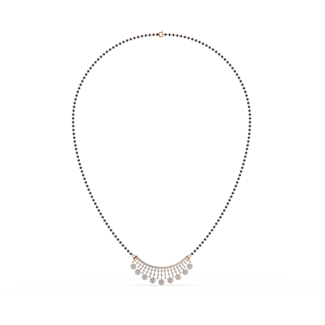 Diamond Cocktail Necklace by Stefee Jewels