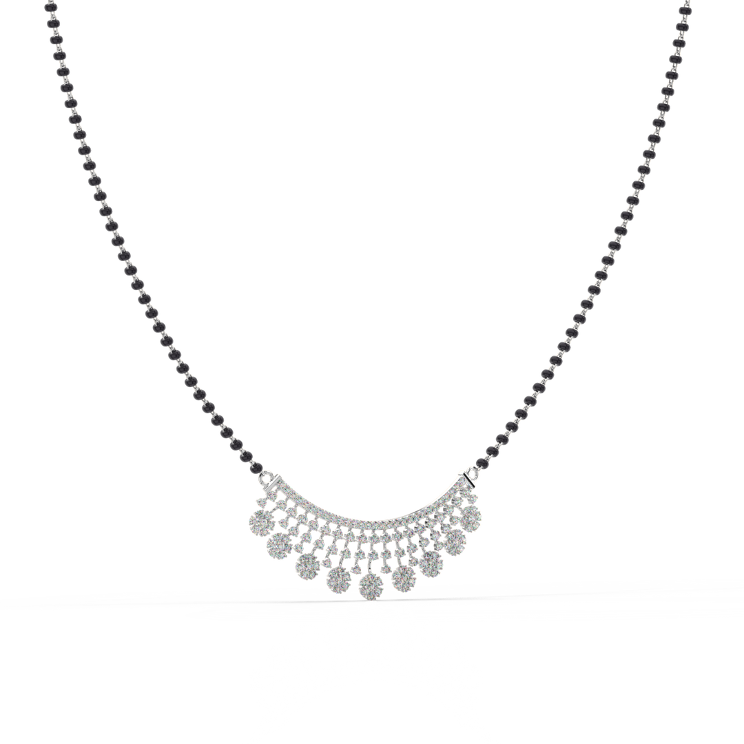 Diamond Cocktail Necklace by Stefee Jewels