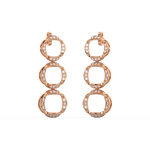 Load image into Gallery viewer, Glittering Charms Lab Grown Diamond Drop Earrings by Stefee Jewels