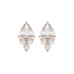 Load image into Gallery viewer, Classic Sparkle Lab Grown Diamond Stud Earrings by Stefee Jewels