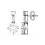 Load image into Gallery viewer, Crystal Charmer Lab Grown Diamond Stud Earrings by Stefee Jewels