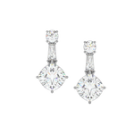 Load image into Gallery viewer, Crystal Charmer Lab Grown Diamond Stud Earrings by Stefee Jewels