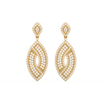 Load image into Gallery viewer, Bright Charms Lab Grown Diamond Drop Earrings by Stefee Jewels