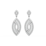 Load image into Gallery viewer, Bright Charms Lab Grown Diamond Drop Earrings by Stefee Jewels
