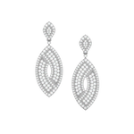 Load image into Gallery viewer, Bright Charms Lab Grown Diamond Drop Earrings by Stefee Jewels