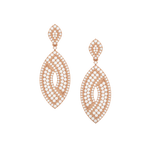 Load image into Gallery viewer, Bright Charms Lab Grown Diamond Drop Earrings by Stefee Jewels