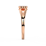 Load image into Gallery viewer, The Halo-Twisted Lab Grown Diamond Ring by Stefee Jewels