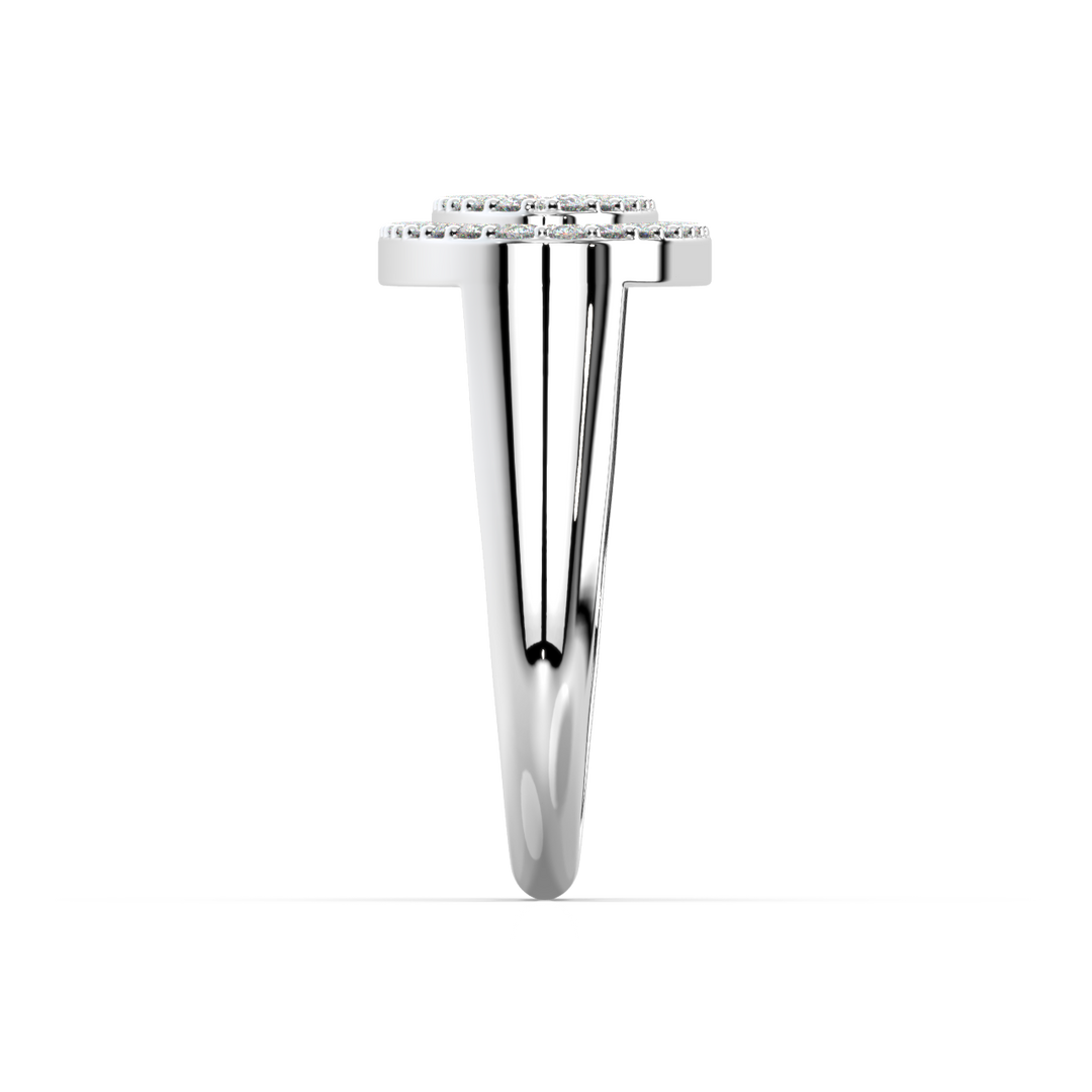 Oval Lab Grown Diamond   Ring by Stefee Jewels