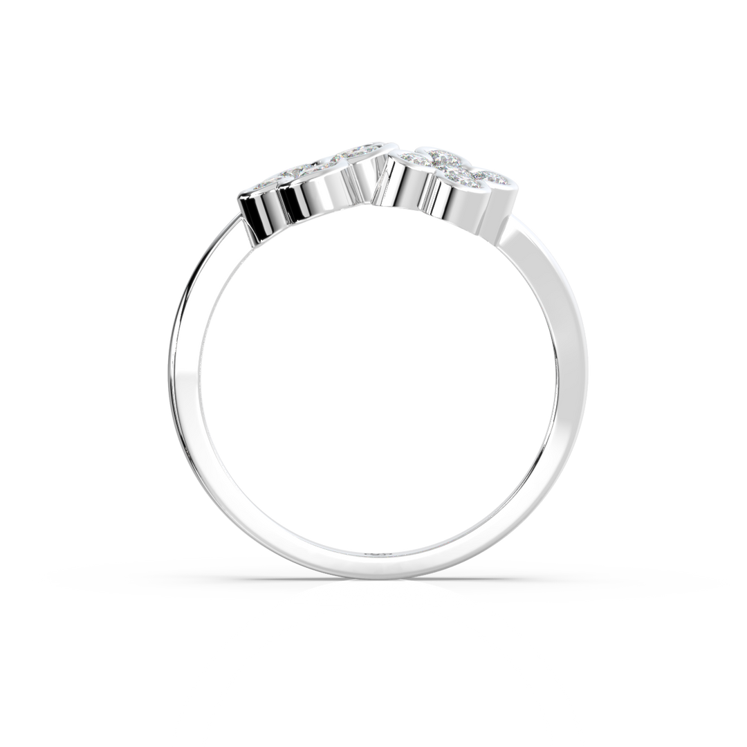 Clustered Gems Lab Grown Diamond  Ring by Stefee Jewels (Copy)