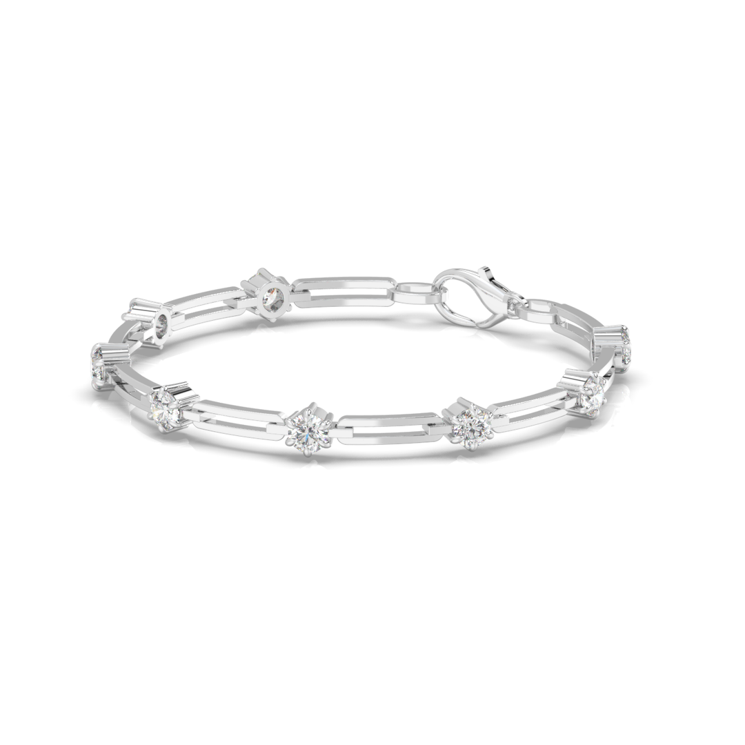 Statement Lab Grown Diamond Bracelet for a Bold Look Stefee Jewels