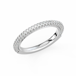 Load image into Gallery viewer, Embellished Lace Band Lab Grown - Engagement Diamond Ring by Stefee Jewels