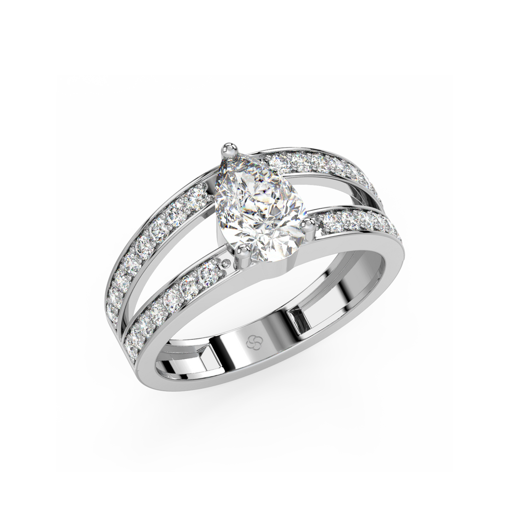 Bold & Double Radiant Ring by Stefee Jewels (Copy)