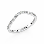 Load image into Gallery viewer, Rippling Round Lab Grown Diamonds Ring  by Stefee