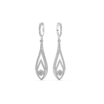 Load image into Gallery viewer, Jharoka Lab Grown Diamond   Earrings By Stefee Jewels