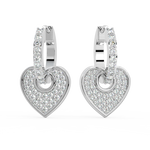 Load image into Gallery viewer, Dazzling Dreams Lab Grown Diamond Hoop Earrings by Stefee Jewels