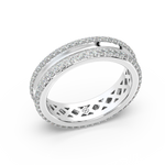 Load image into Gallery viewer, 2 Lab Grown Diamond Bands Ring by Stefee Jewels (Copy)