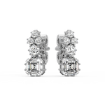 Load image into Gallery viewer, Elegant Twinkles Lab Grown Diamond Studd Earrings by Stefee Jewels