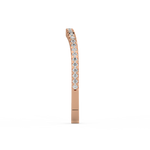 Load image into Gallery viewer, Very Slight Rippling Round Lab Grown Diamond Ring by Stefee Jewels