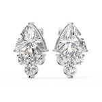 Load image into Gallery viewer, Classic Sparkle Lab Grown Diamond Stud Earrings by Stefee Jewels