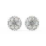 Load image into Gallery viewer, Floral Radiance Lab Grown Diamond Pendant Set by Stefee Jewels