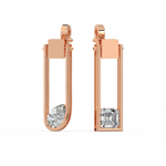 Load image into Gallery viewer, Twinkling Treasures Lab Grown Diamond Drop Earrings by Stefee Jewels