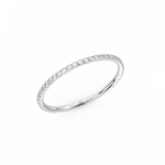 Load image into Gallery viewer, Half Eternity Lab Grown Diamond Ring by Stefee Jewels