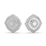 Load image into Gallery viewer, Shimmering Light Lab Grown Diamond Studd Earrings by Stefee Jewels