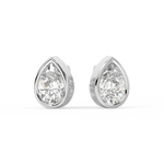Load image into Gallery viewer, Timeless Twinkle Lab Grown Diamond Stud Earrings by Stefee Jewels