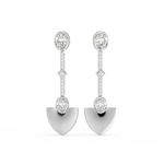 Load image into Gallery viewer, Pure Elegance Lab Grown Diamond Drop Earrings by Stefee Jewels
