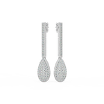 Load image into Gallery viewer, Diamond Dazzle Lab Grown Diamond Drop Earrings by Stefee Jewels