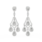 Load image into Gallery viewer, Sparkling Cubic  Lab Grown DiamondStuds By Stefee Jewels