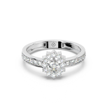 Load image into Gallery viewer, Radiant Engagement Lab Grown Diamond Ring by Stefee Jewels