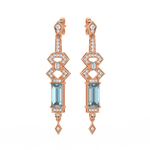 Load image into Gallery viewer, Pure Glow Lab Grown Diamond Drop Earrings by Stefee Jewels